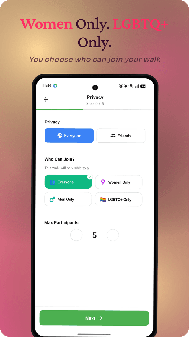 Walk Safely Together screenshot 1