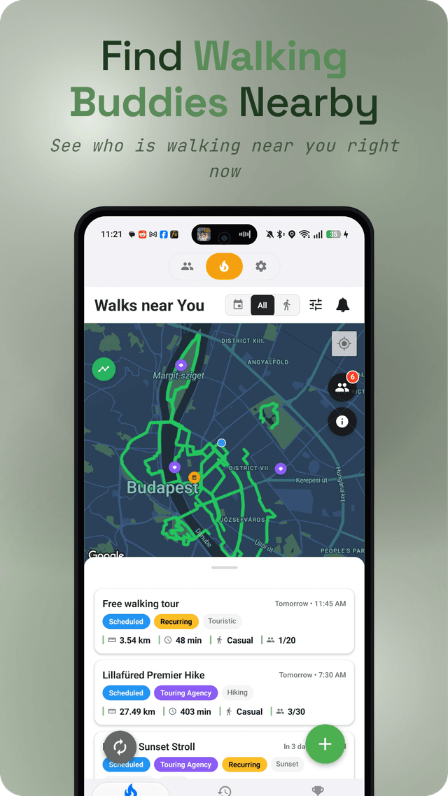 Find Walking Buddies screenshot 1