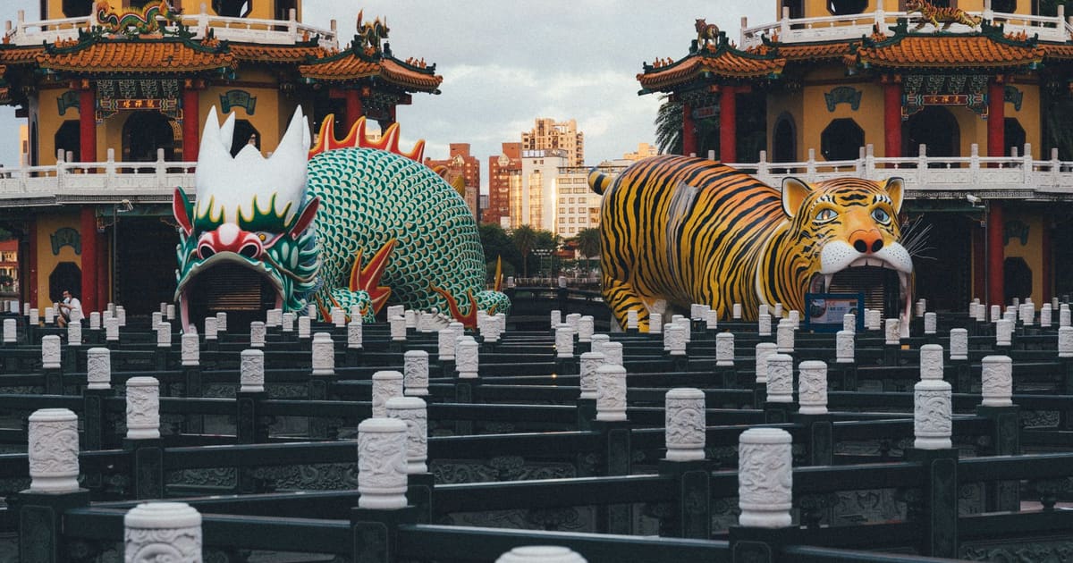 Kaohsiung, el Estanque del Loto: tour a pie con audioguía
