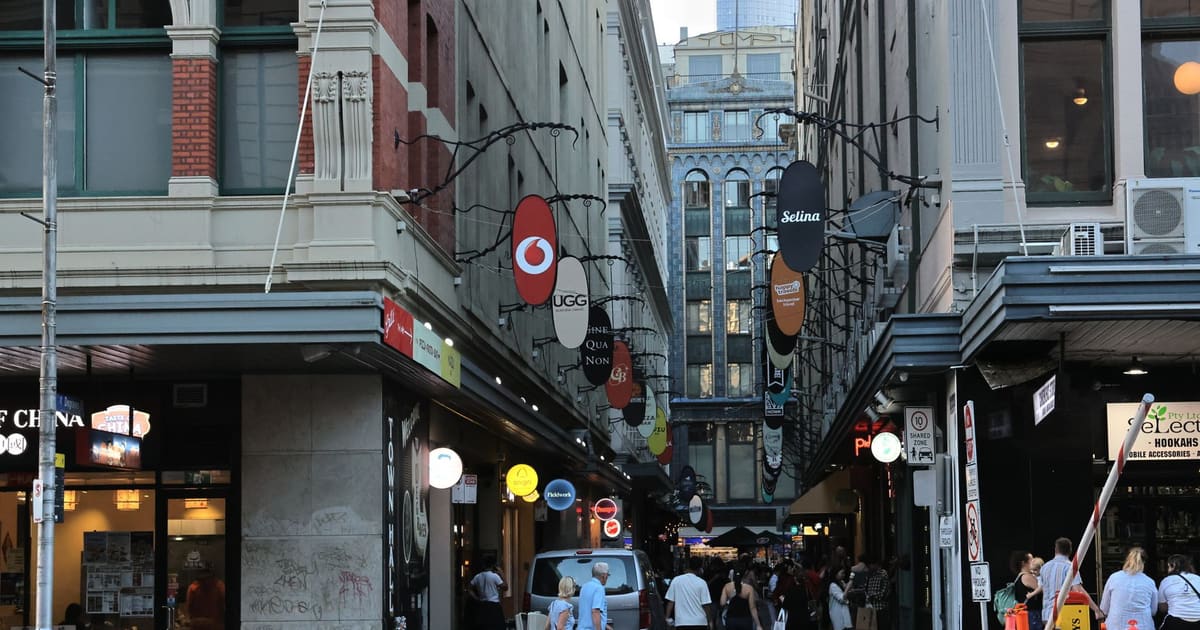 Melbourne Laneways Audio Walking Tour (Self-Guided)