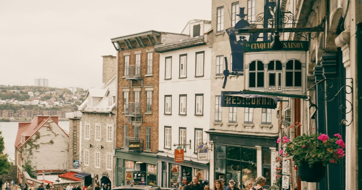 Quebec City Lower Town Audio Walking Tour (Self-Guided)