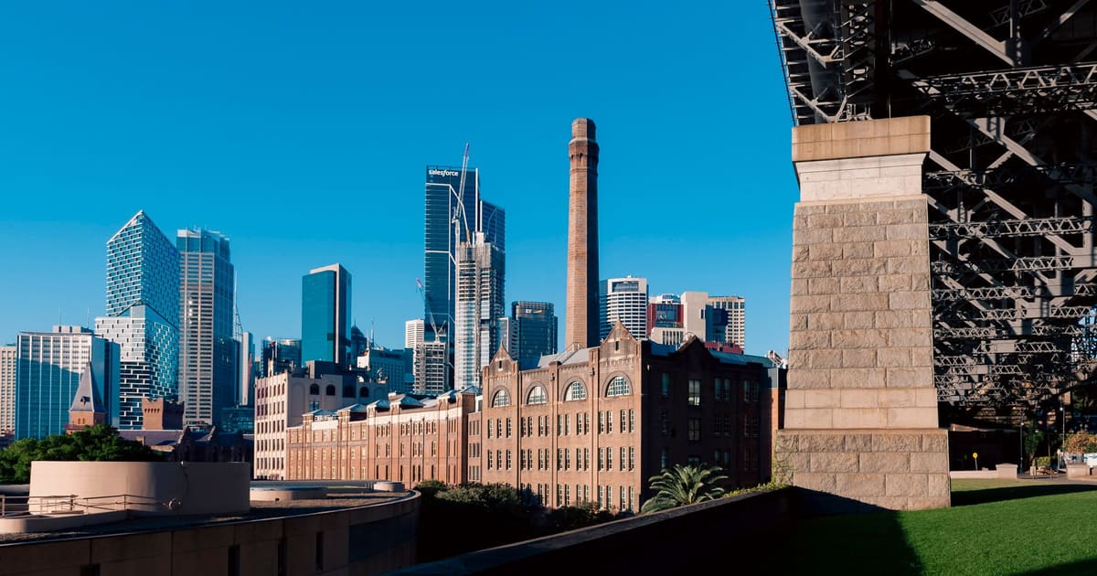 Sydney The Rocks Audio-Stadtrundgang auf eigene Faust