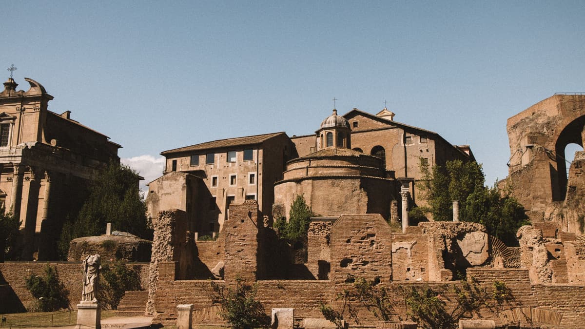 Roman Forum ruins