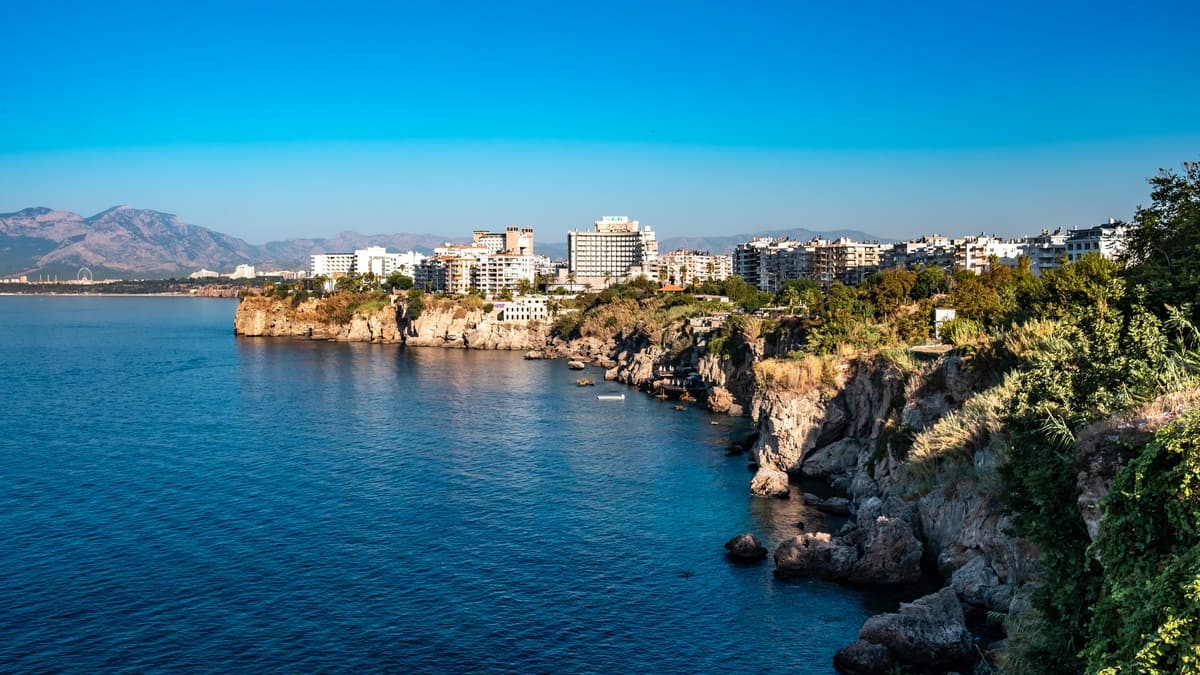 Antalya's cliffs