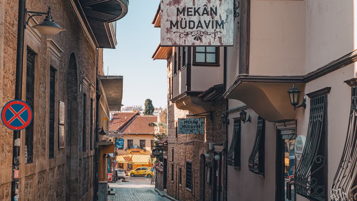 Eine Gasse in Kaleiçi