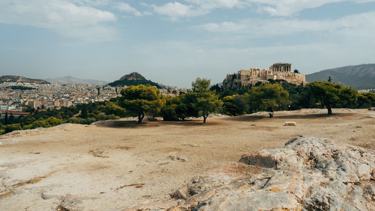The Acropolis seen from the Pnyx