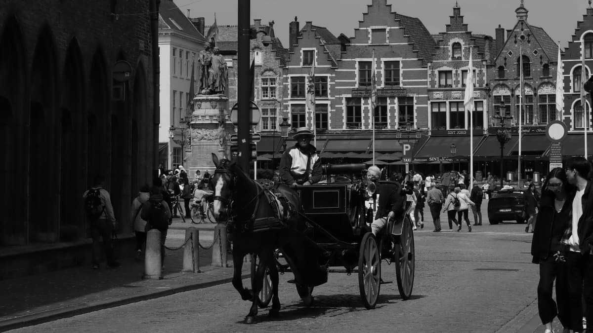 Bruges Markt belfry square
