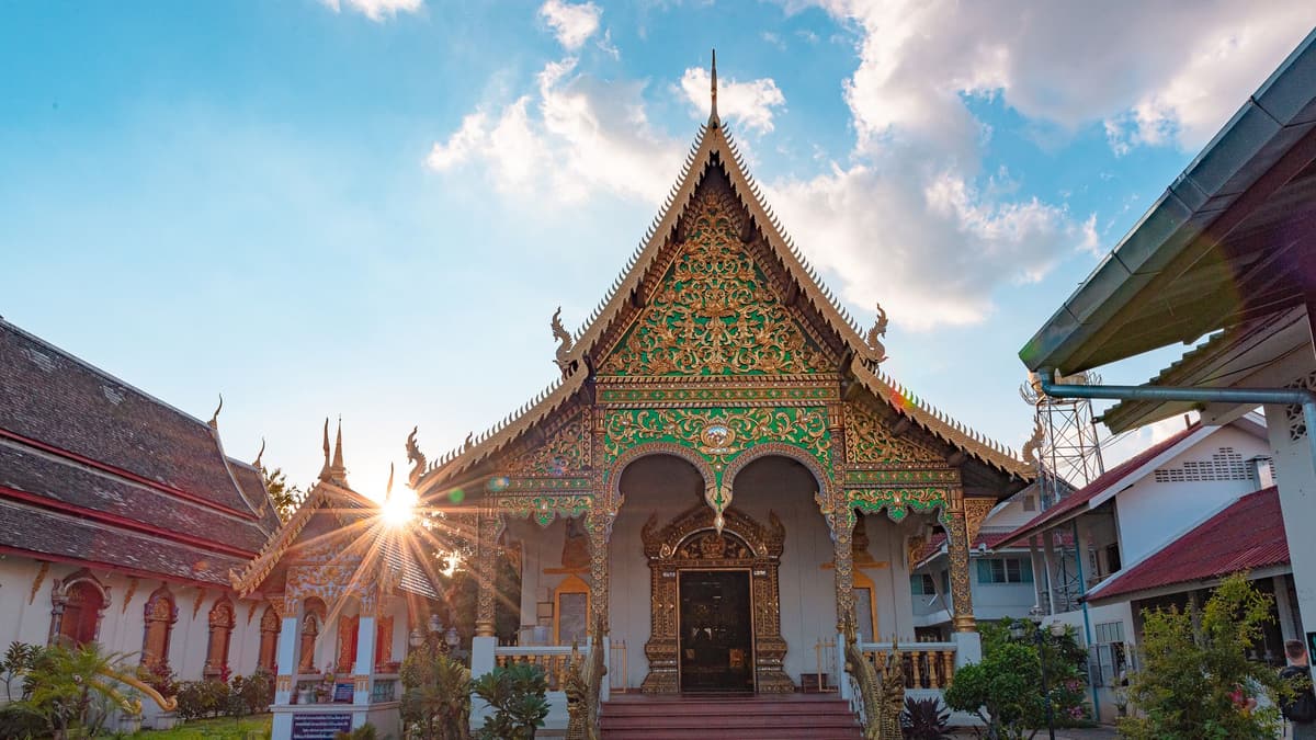 A temple in Chiang Mai