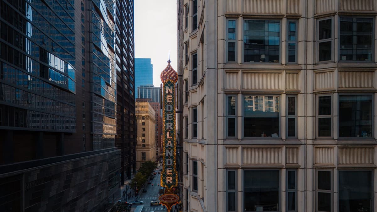 Chicago Theatre sign