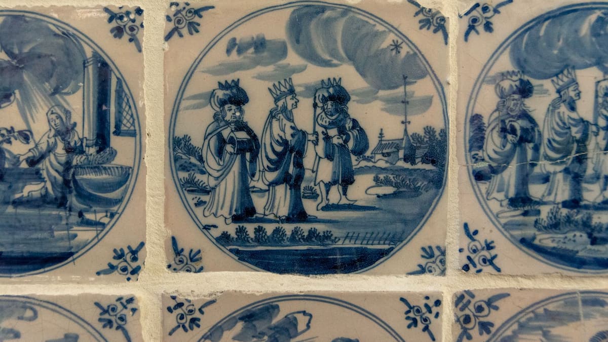 Delft Blue tiles