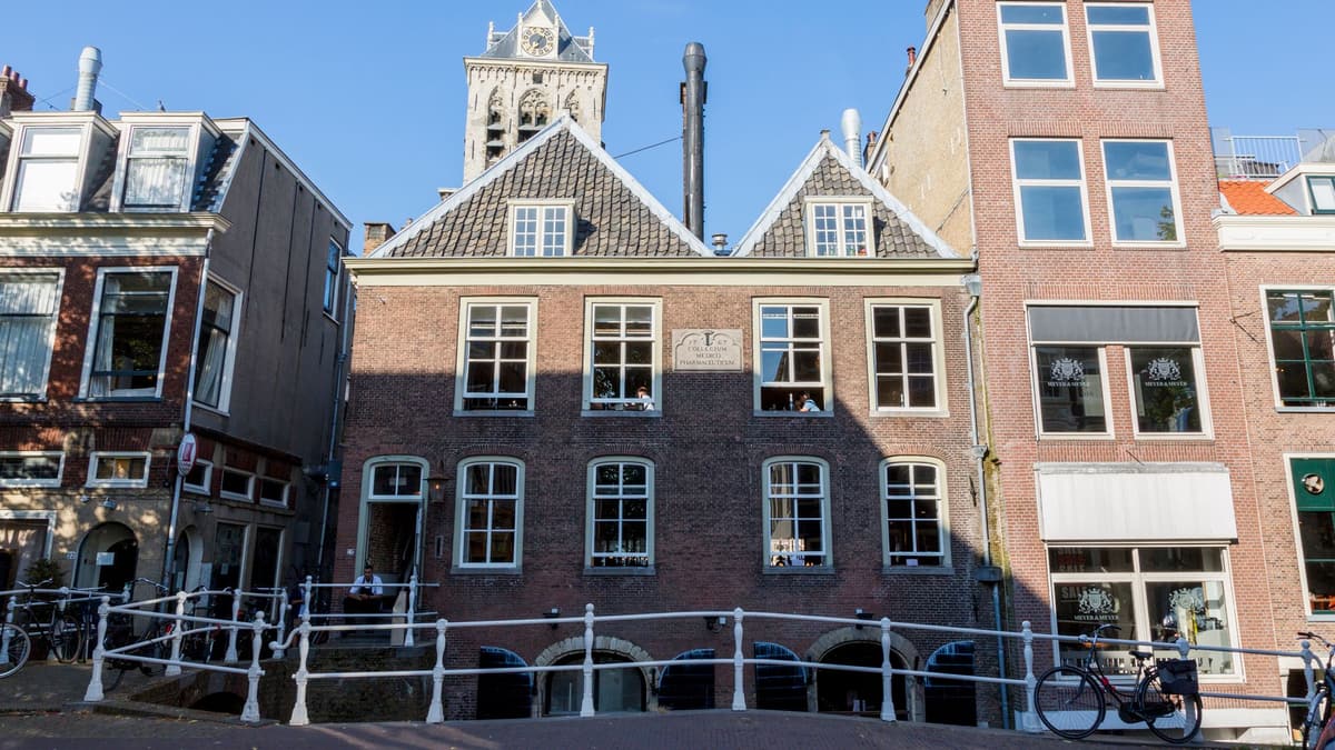 Old houses in Delft
