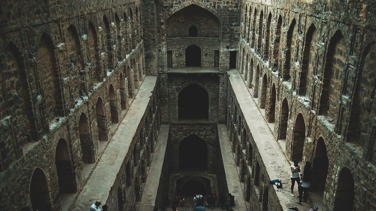 agrasen ki baoli stepwell delhi