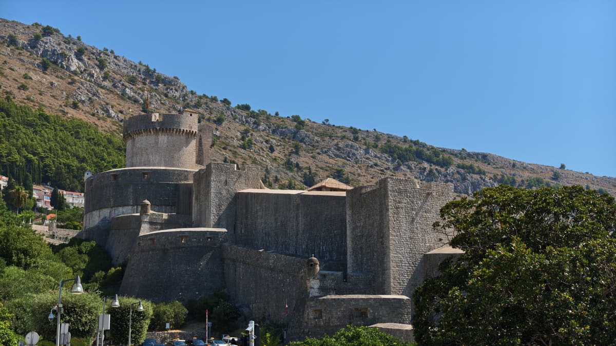Minčeta Tower on Dubrovnik's city walls