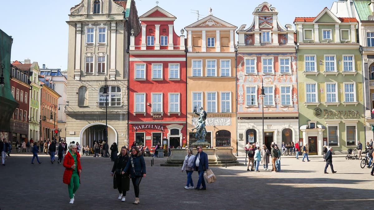 Gdansk Long Market Neptune fountain