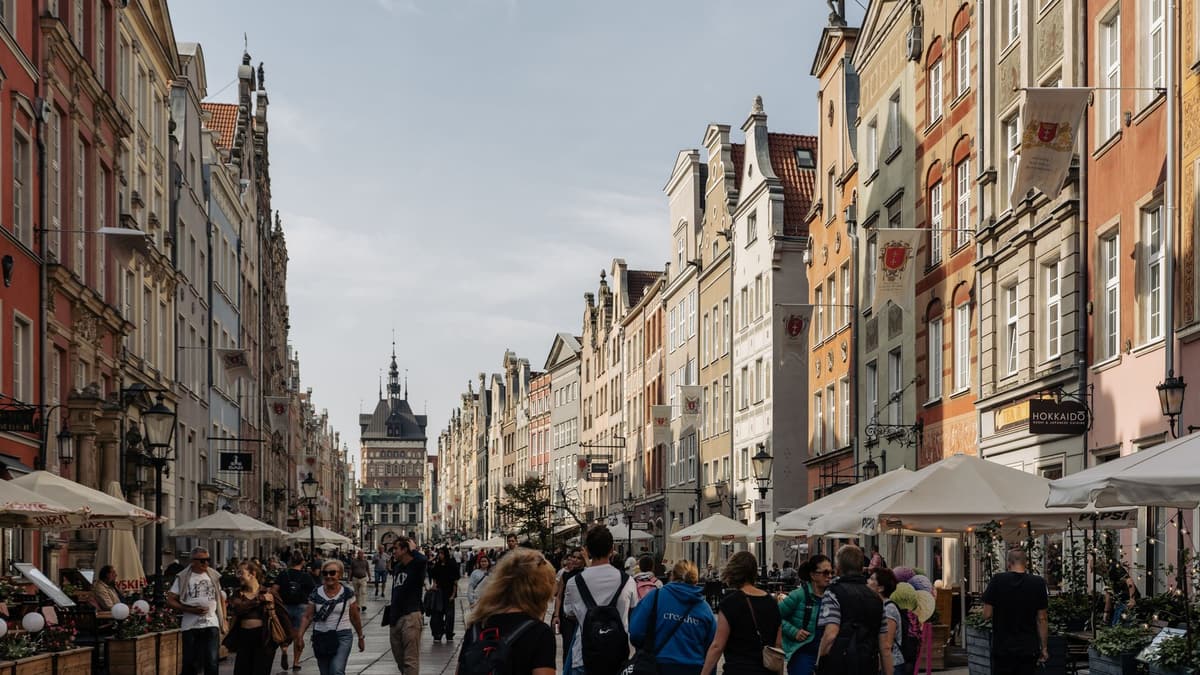Gdansk Mariacka street