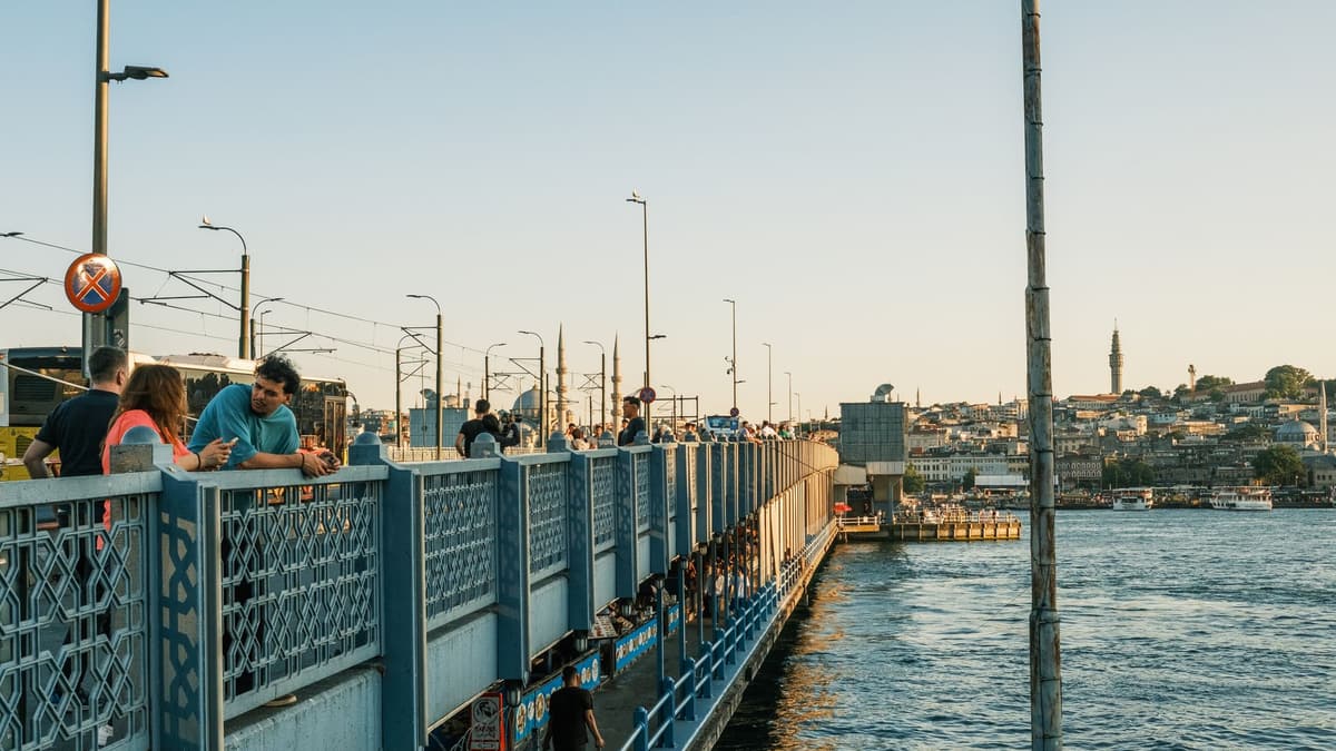 The Galata Bridge