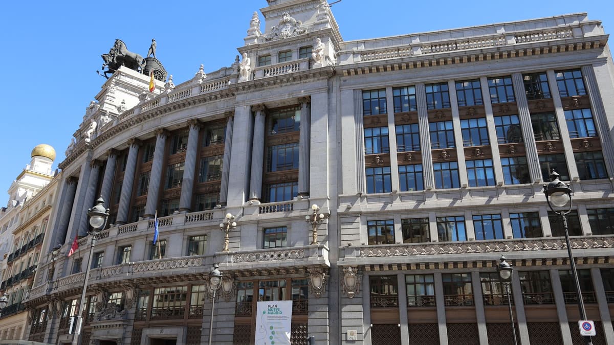 Calle de Alcalá, across from the Casino de Madrid