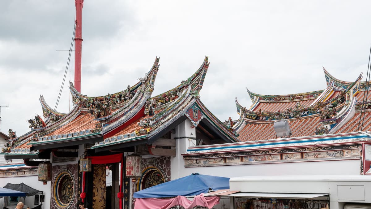An old temple in Malacca