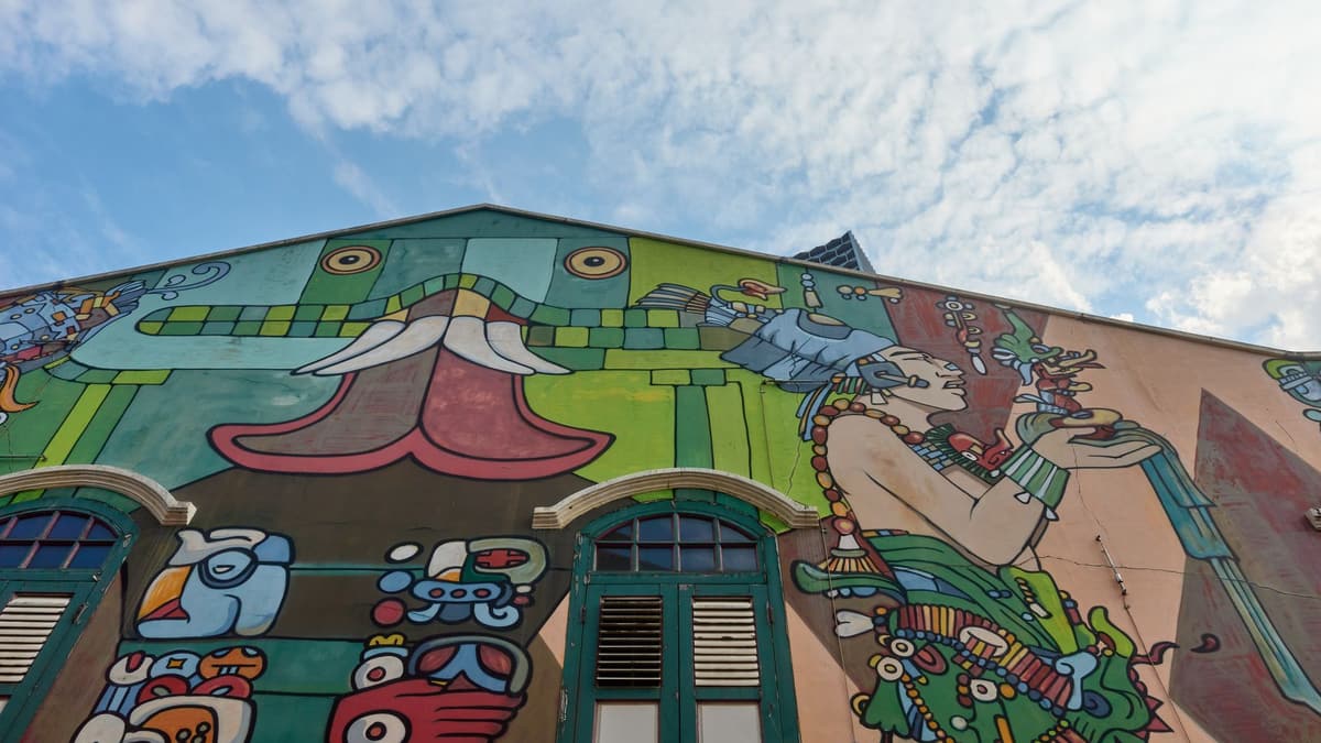 Manchester street mural