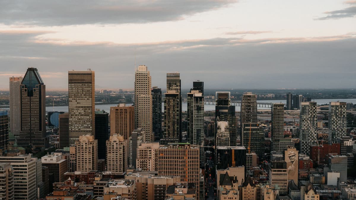 Montreal downtown towers