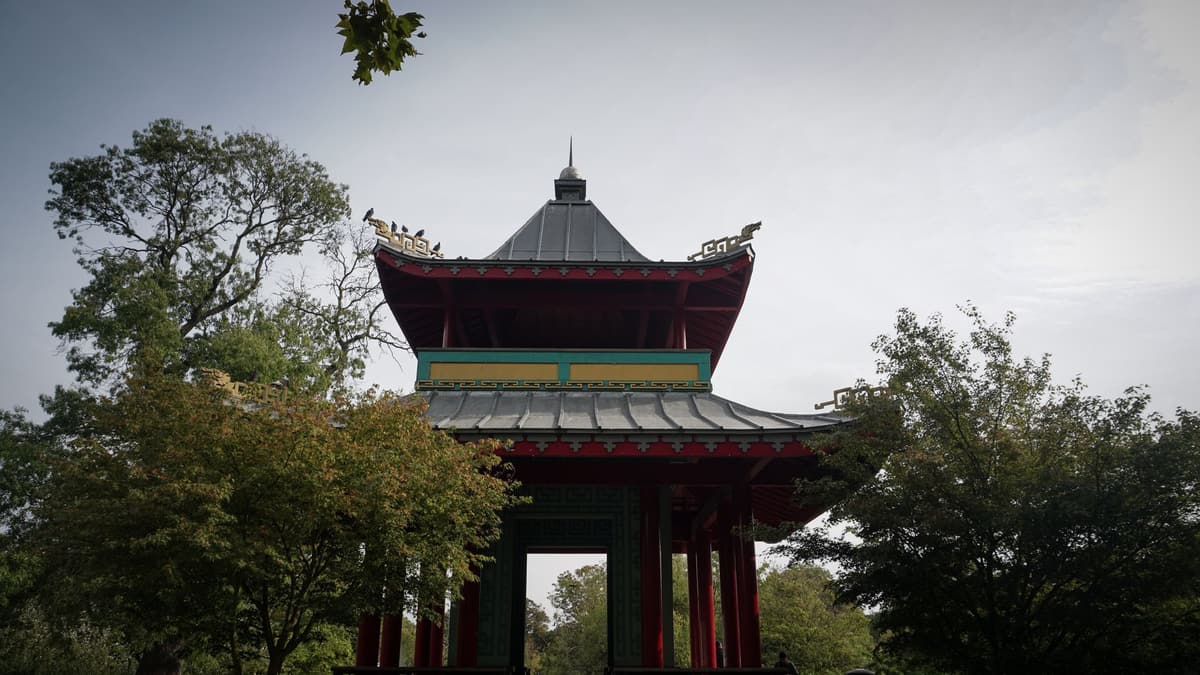 Chinese Tower English Garden Munich