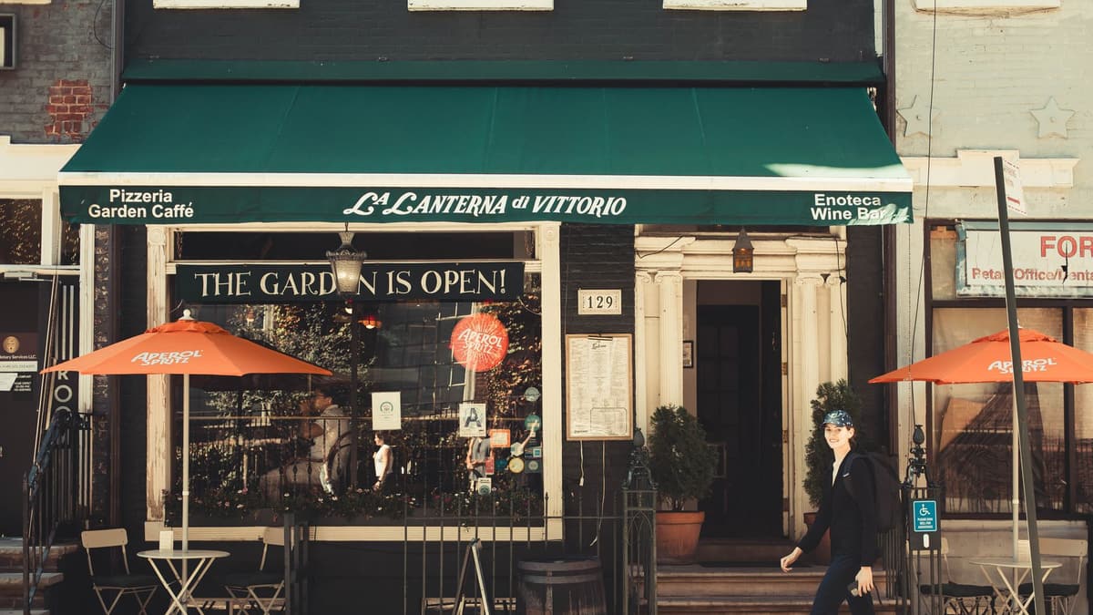La Lanterna di Vittorio on MacDougal Street, New York