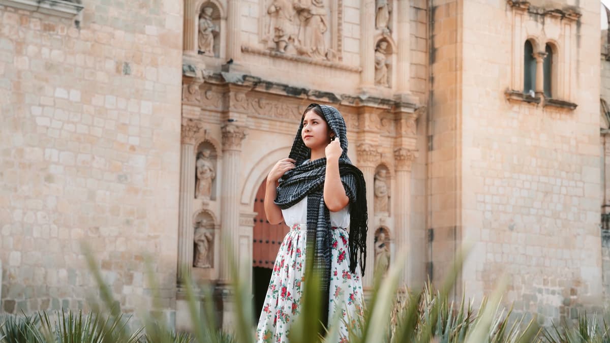 A church in Oaxaca