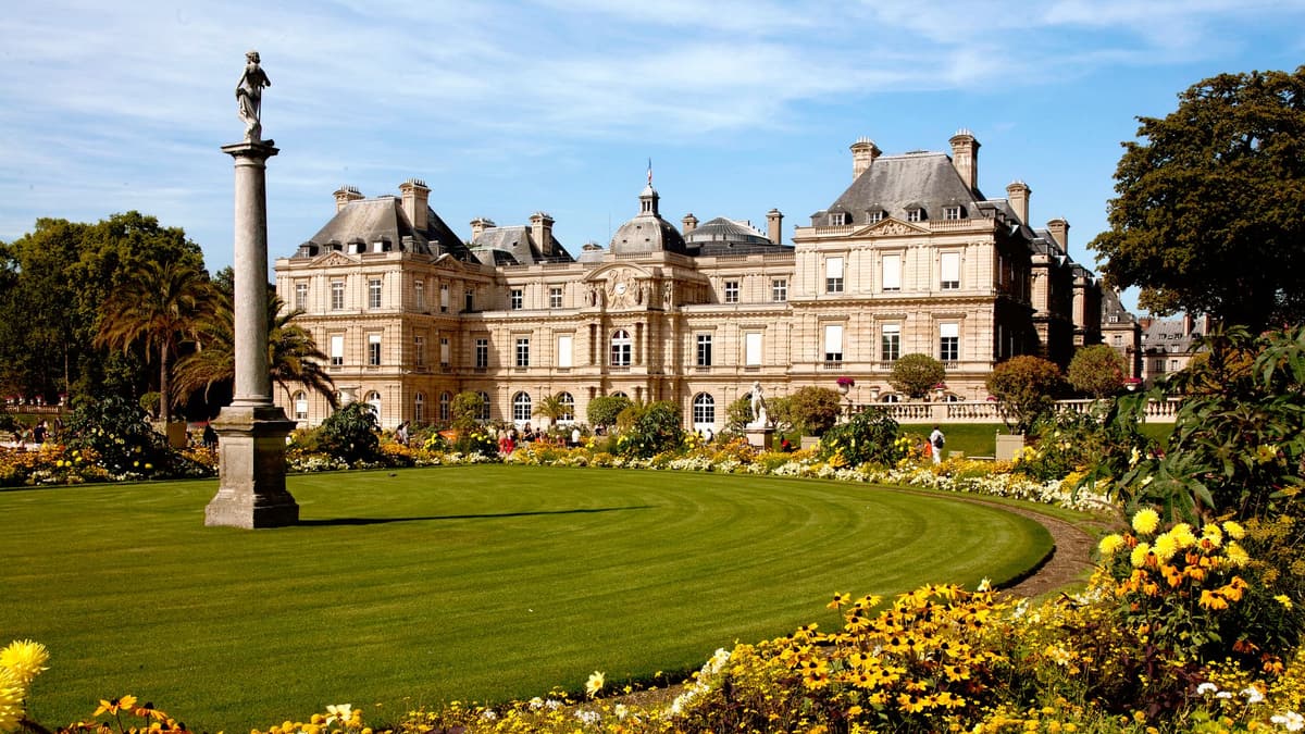 The Luxembourg Palace and gardens, Paris