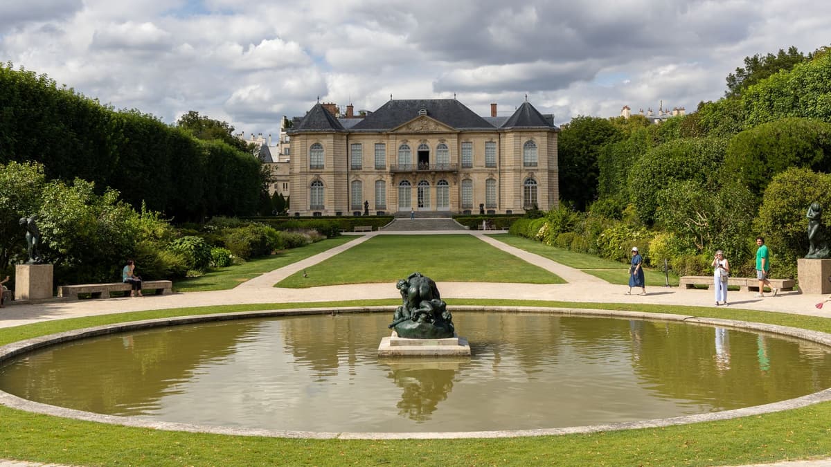 The garden of the Musée Rodin, Paris