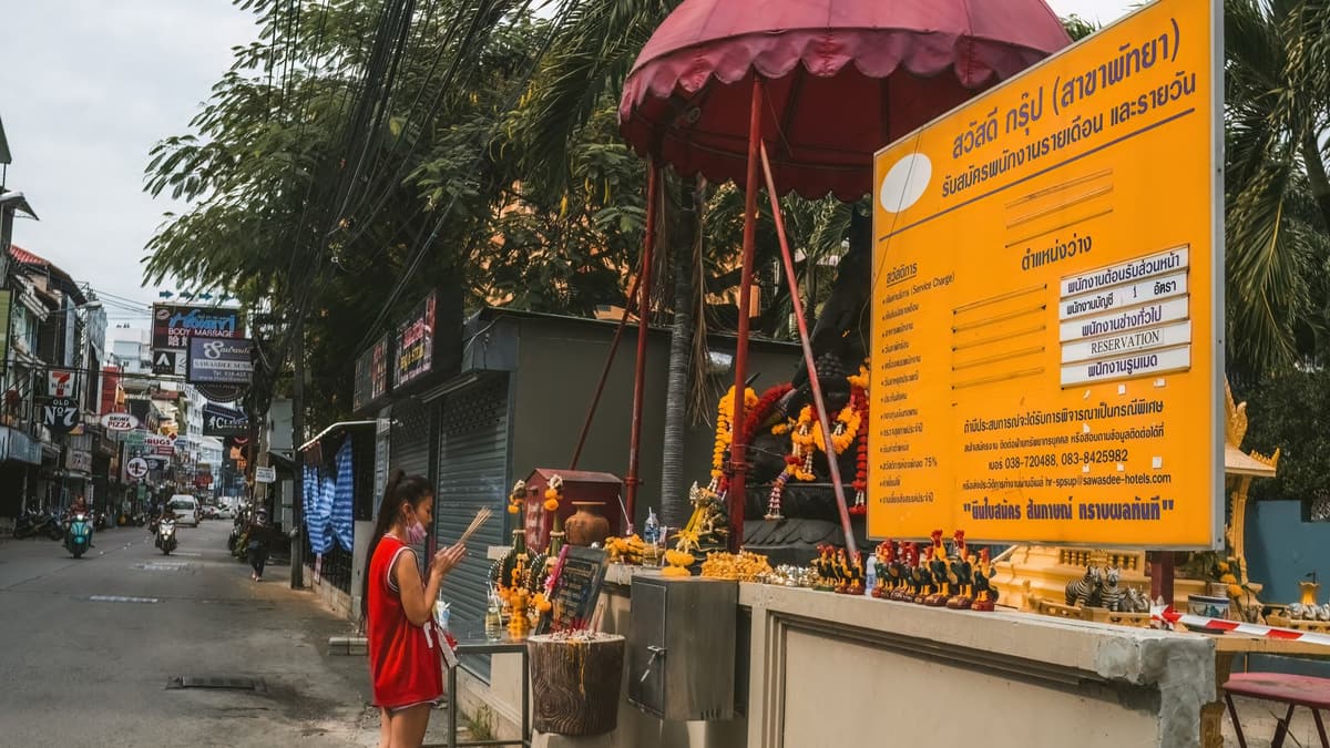 A shrine in Phuket