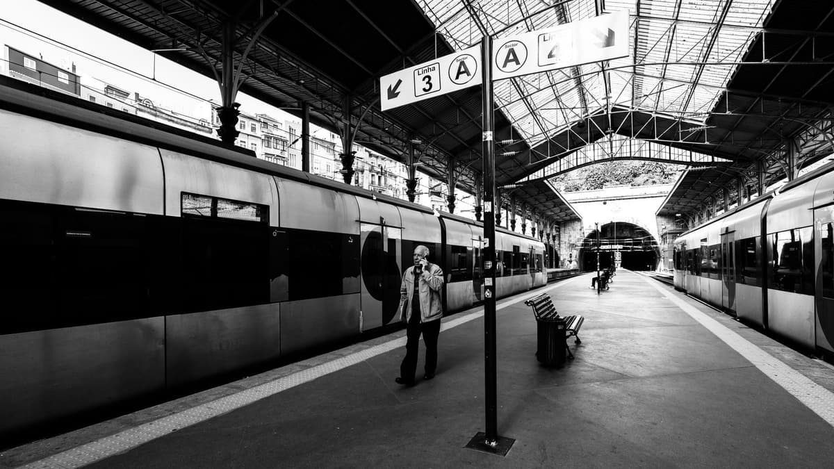 Porto Sao Bento station tiles