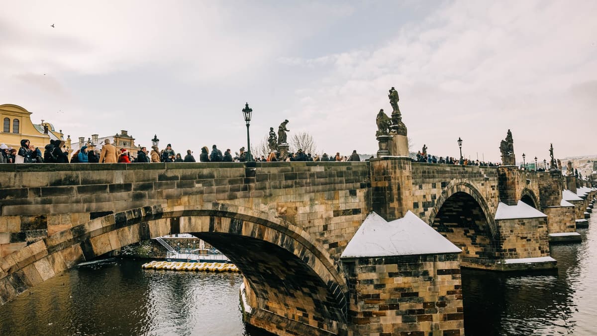 Charles Bridge over the Vltava, Prague