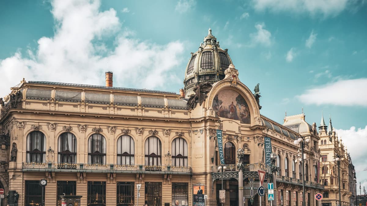 Municipal House on Náměstí Republiky, Prague