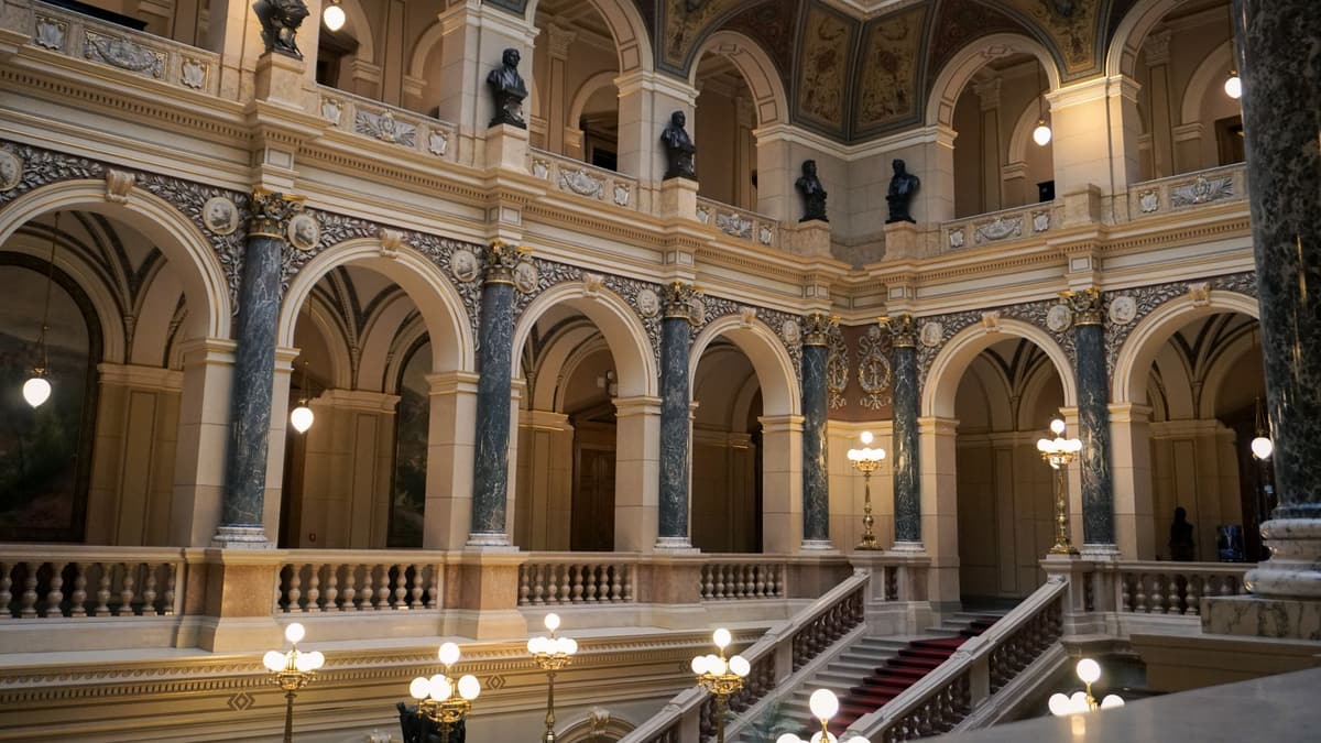 Inside the National Museum, Prague