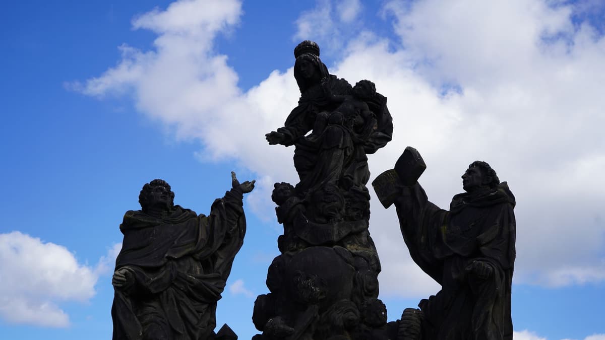 Charles Bridge Prague statues