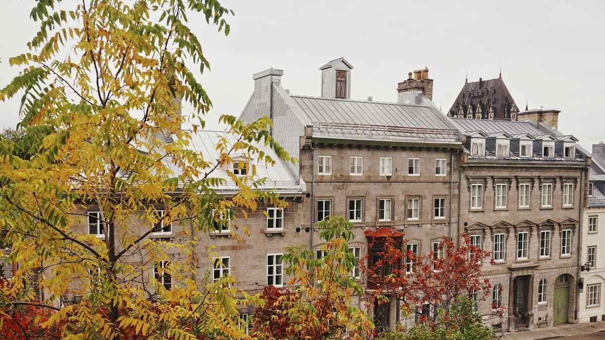 Old Quebec in autumn