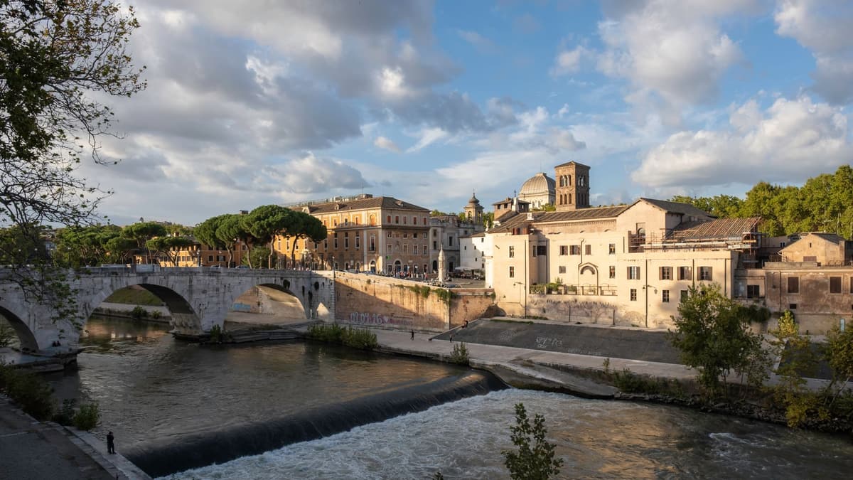 Tiber Island Rome