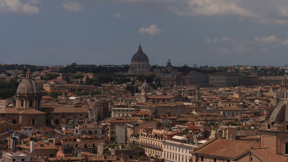 Rome Gianicolo panorama