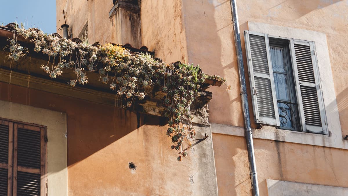 Trastevere alley Rome