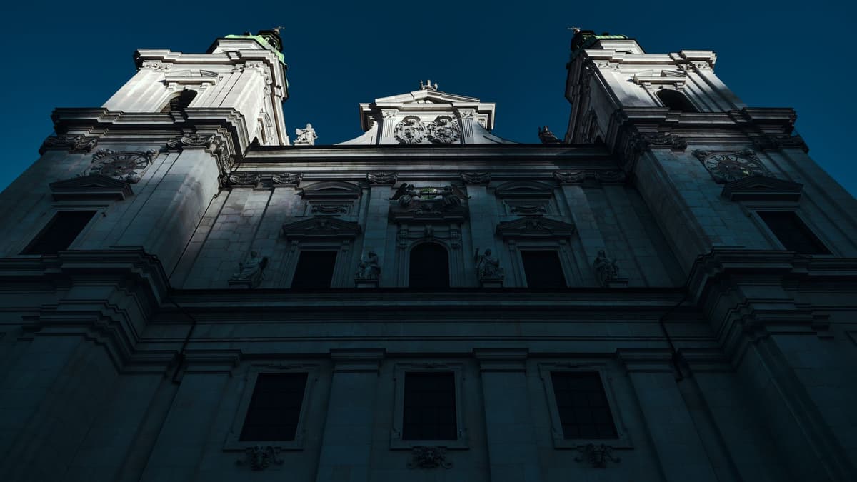 Salzburg cathedral Domplatz