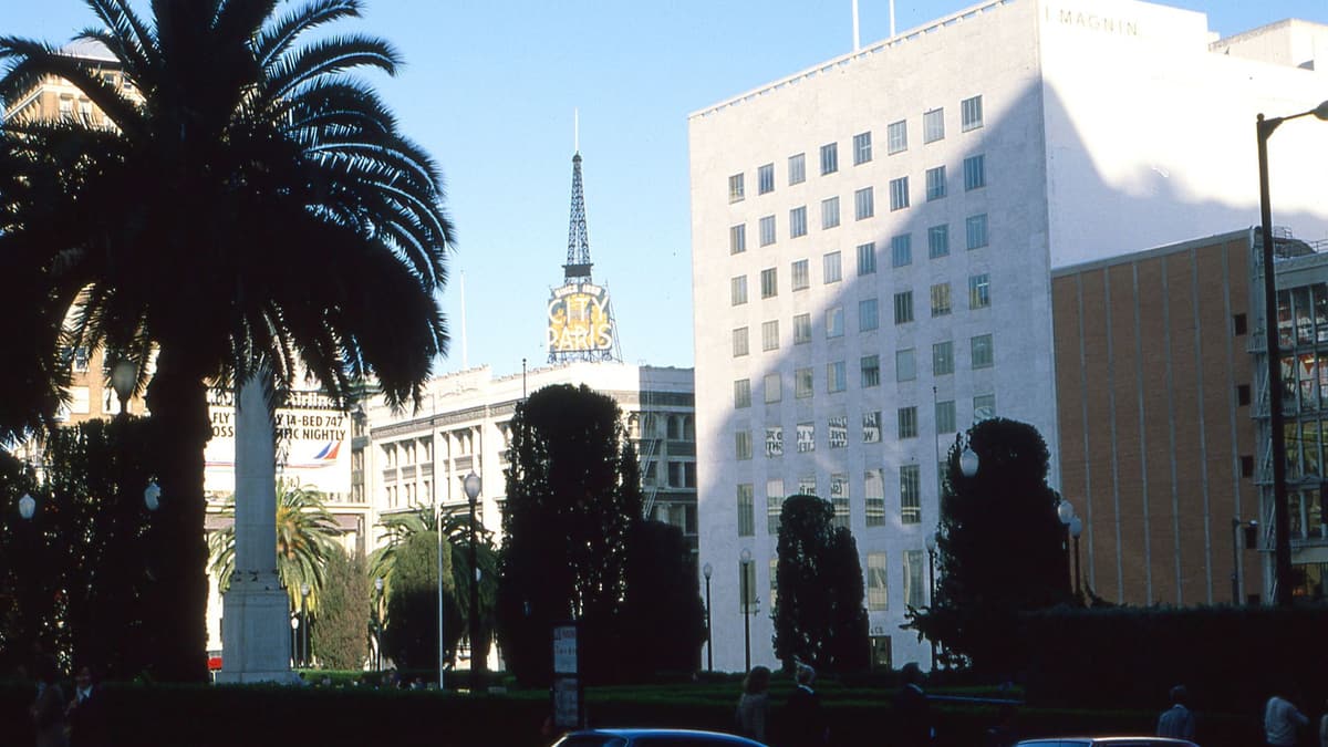 Union Square and the Dewey Monument, San Francisco