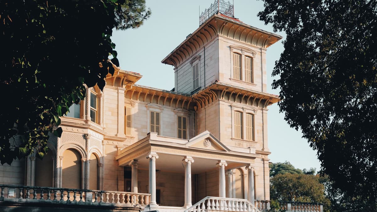 Eine historische Villa in Savannah