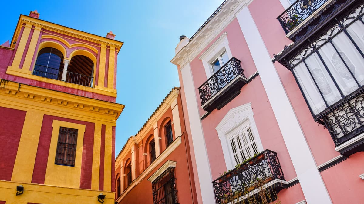 Barrio Santa Cruz Seville street