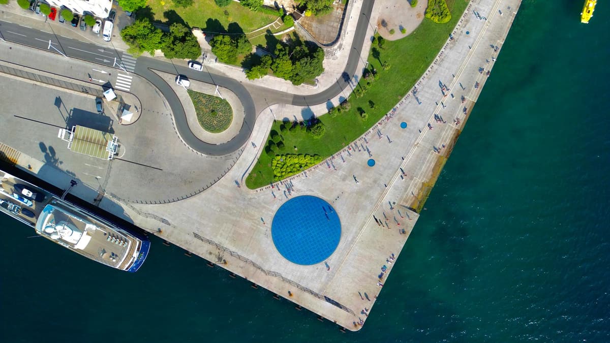 Marjan hill viewpoint Split Croatia