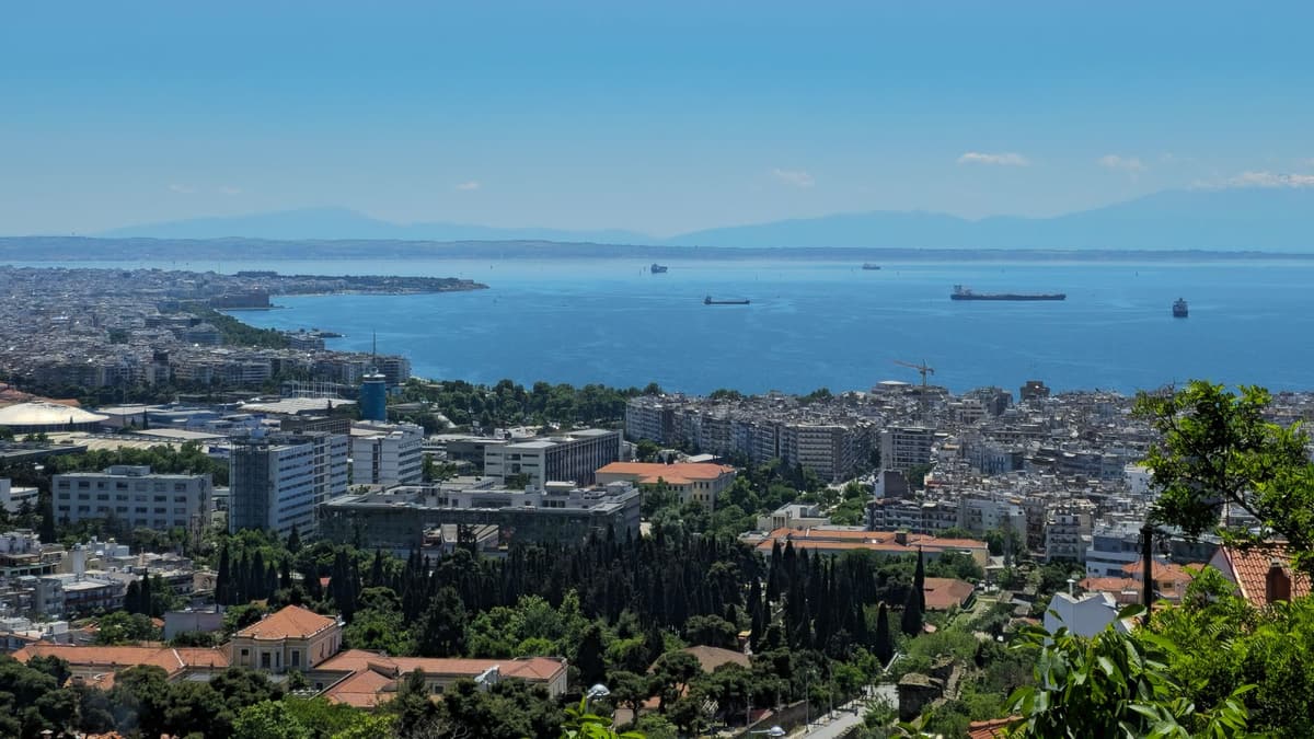 Thessaloniki and its gulf