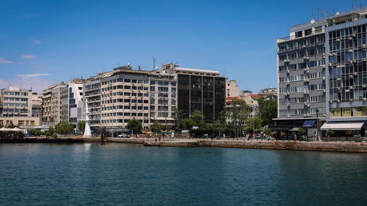 The Thessaloniki waterfront