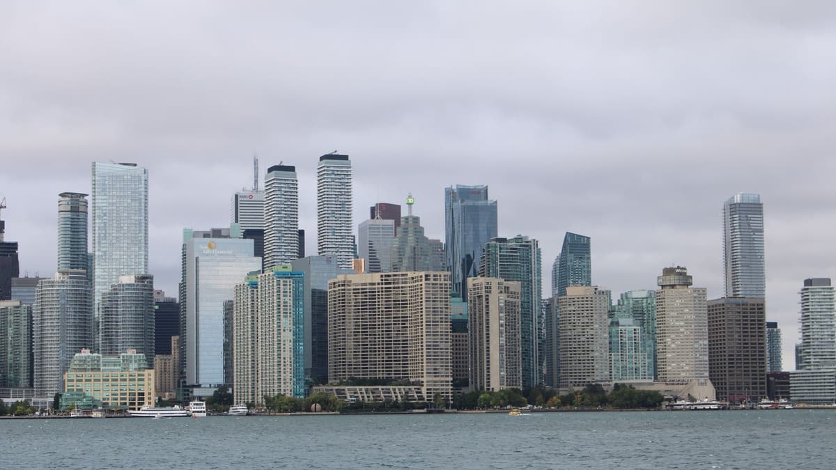 Toronto financial district