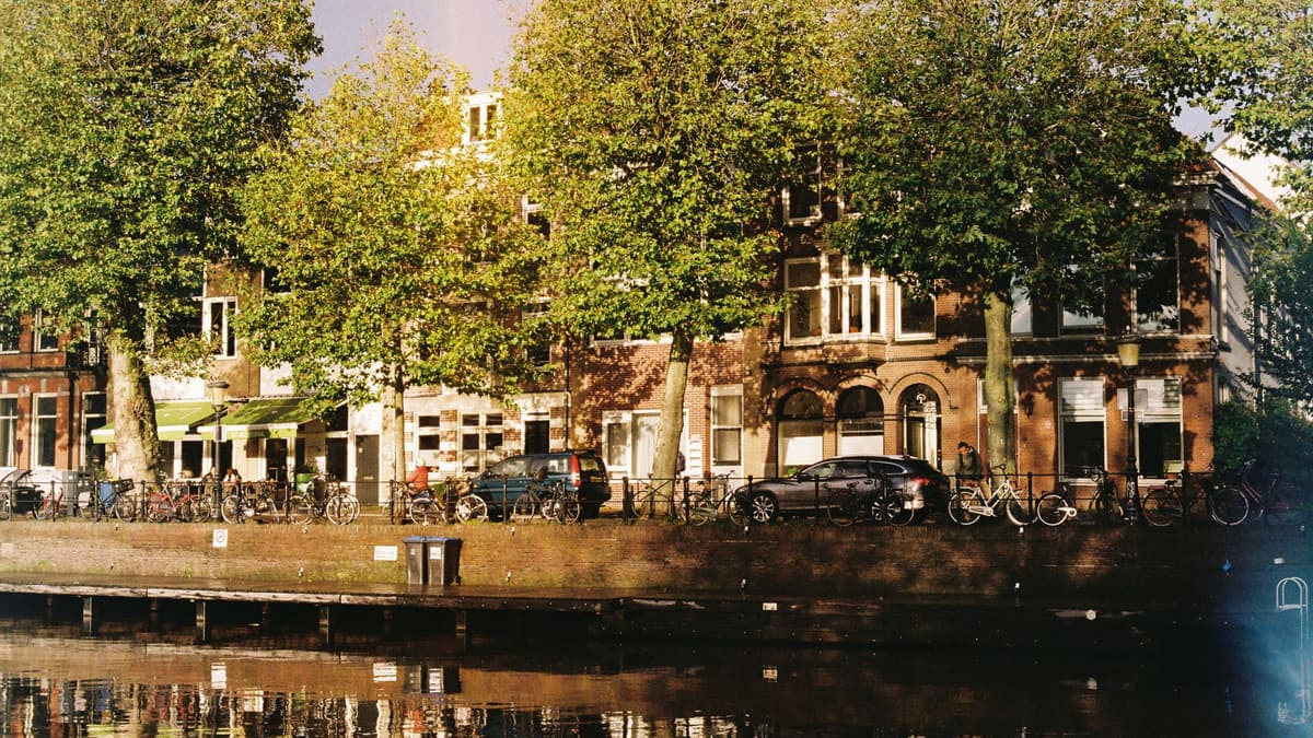 A canal in Utrecht