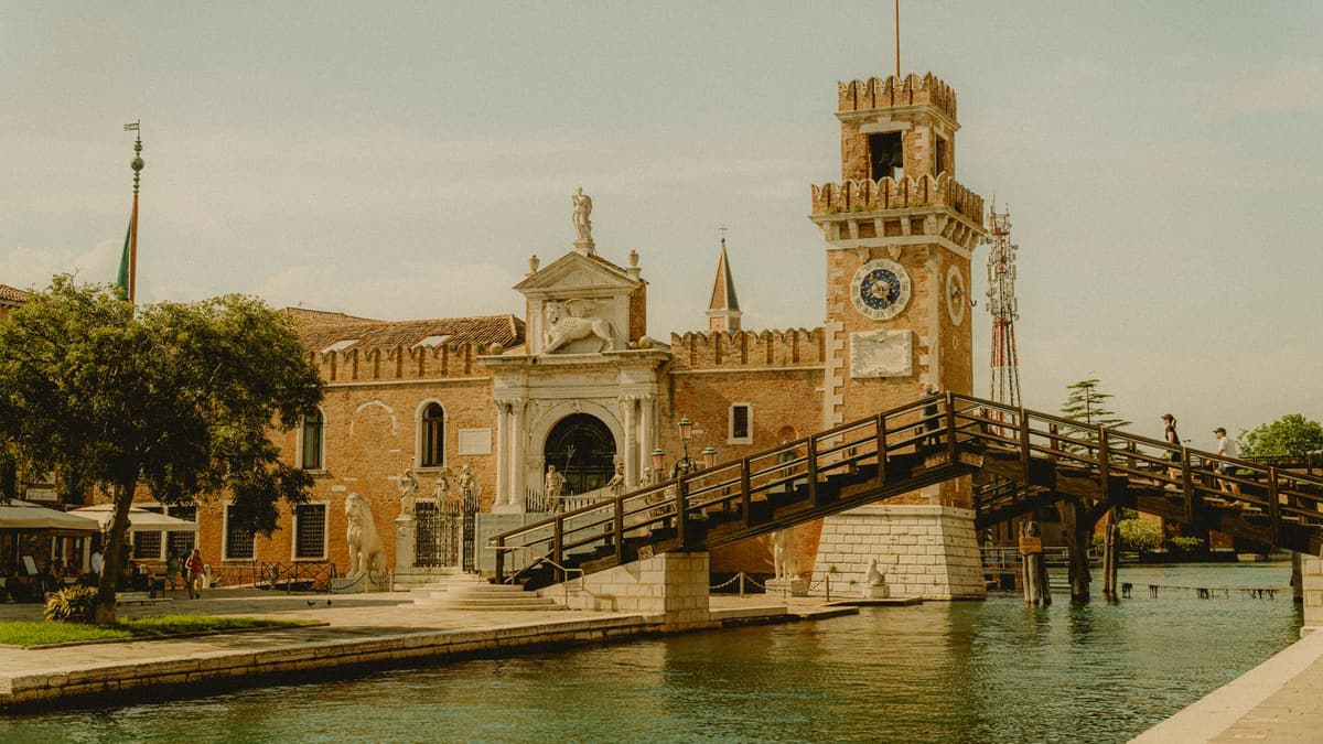 The Arsenale in Venice