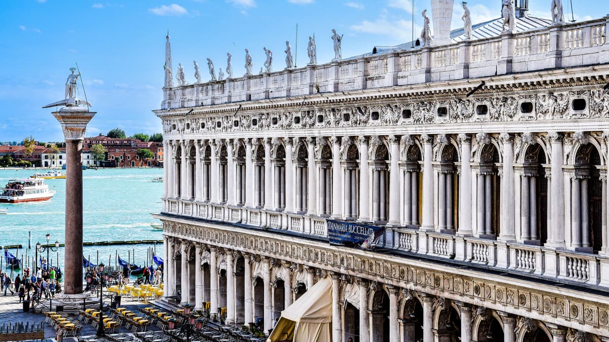 The Marciana Library on the Piazzetta, Venice